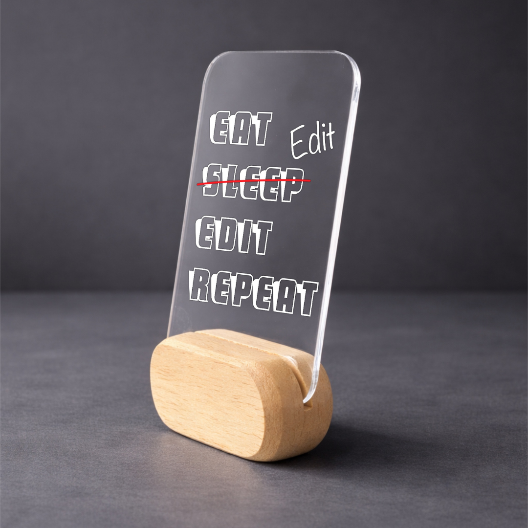 Editer on duty Desk Standee