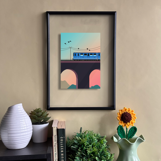 The Journey Home Floating Frame