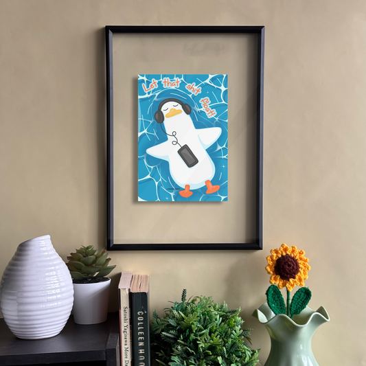 Let That Shit Float Floating Frame