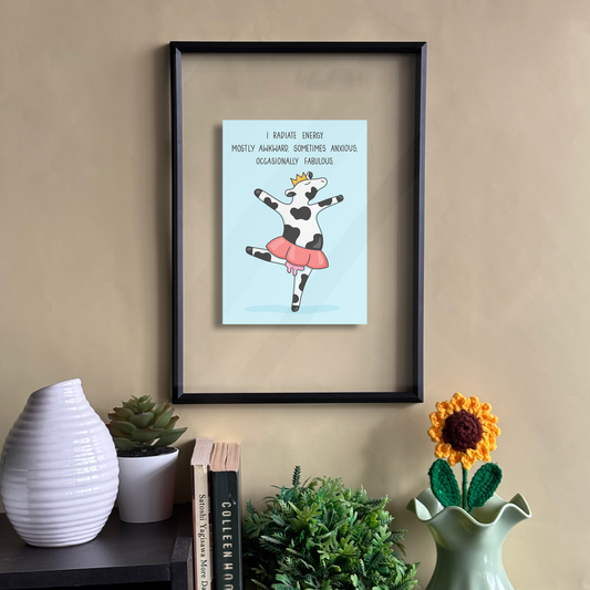 Energy Cow Floating Frame