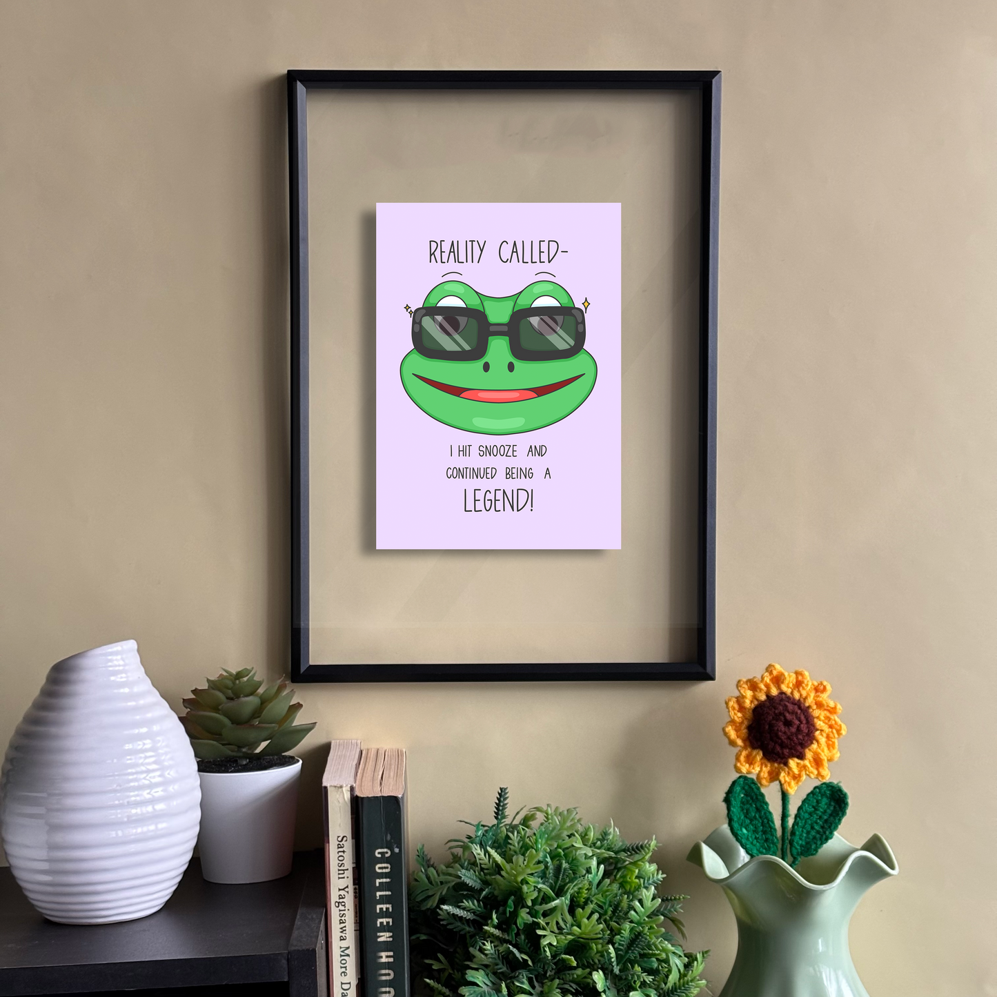 Legend Frog Frame