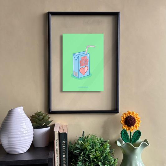 Bad Bitch Juice Floating Frame