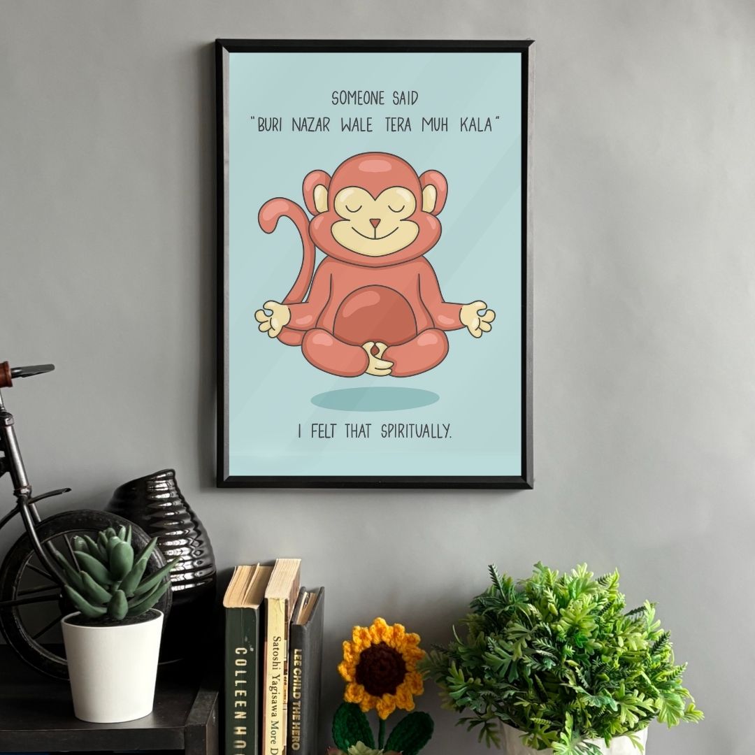 Spiritual Monkey Frame