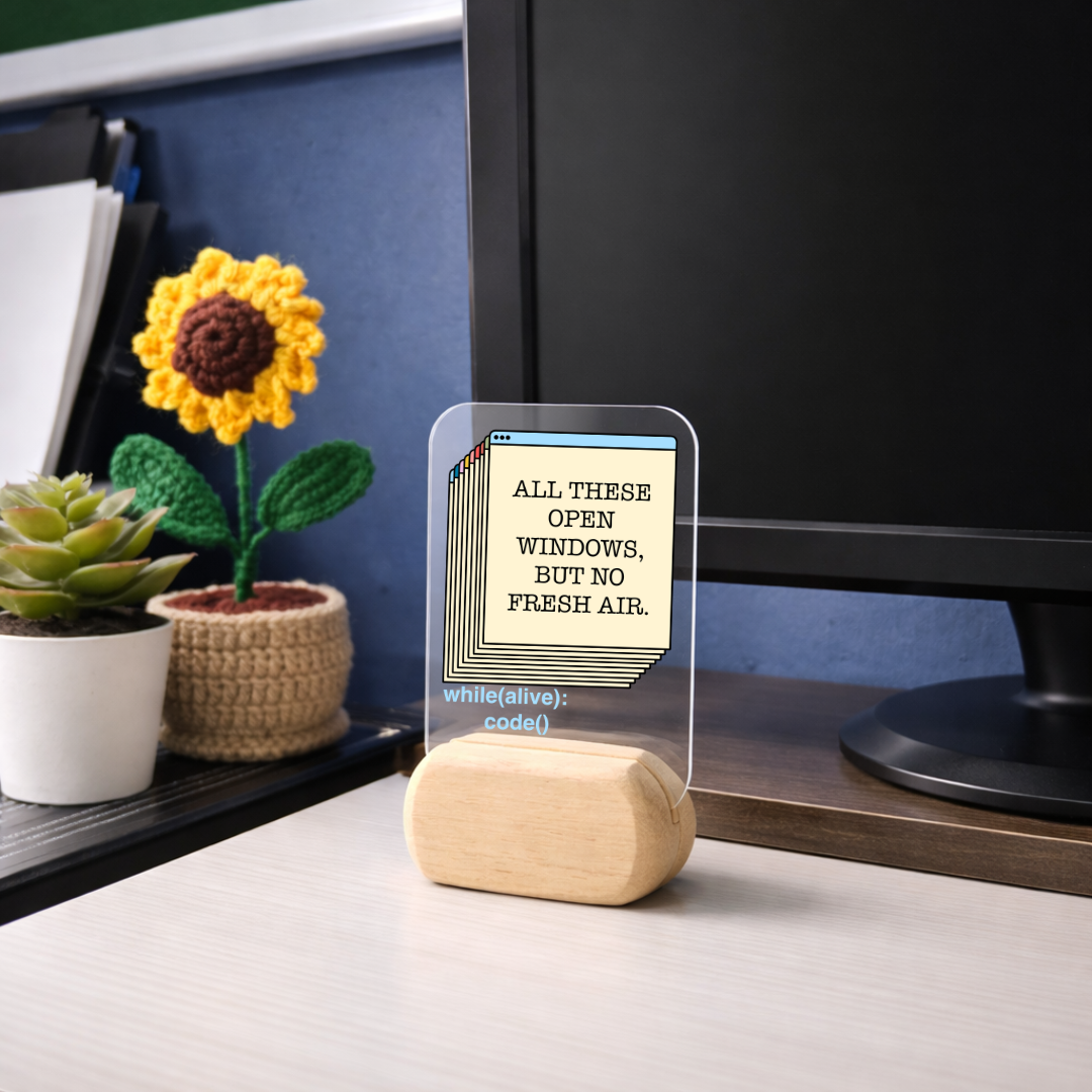 Coder Pro Desk Standee