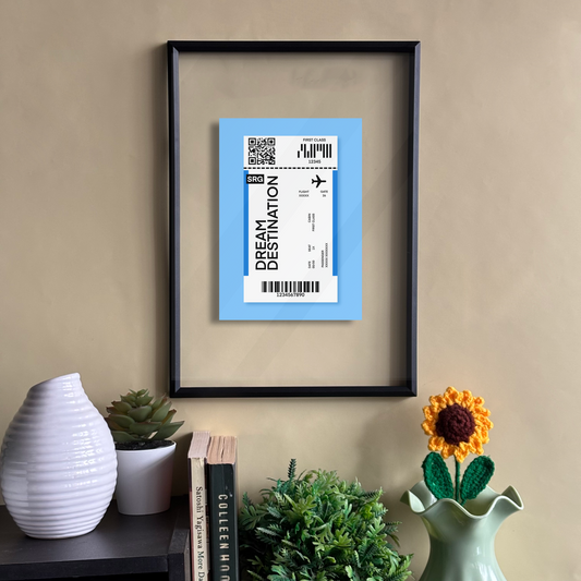 Dream Destination Floating Frame