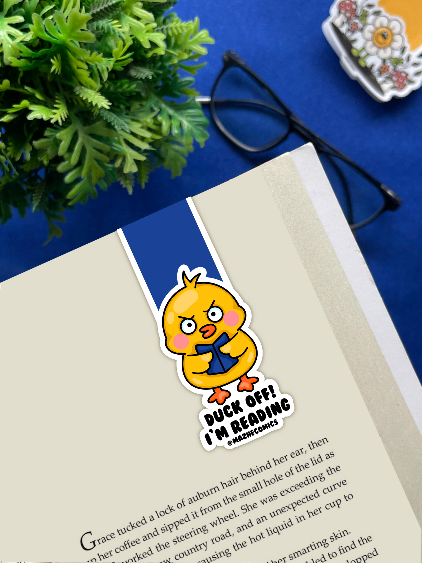 Duck Off Bookmark