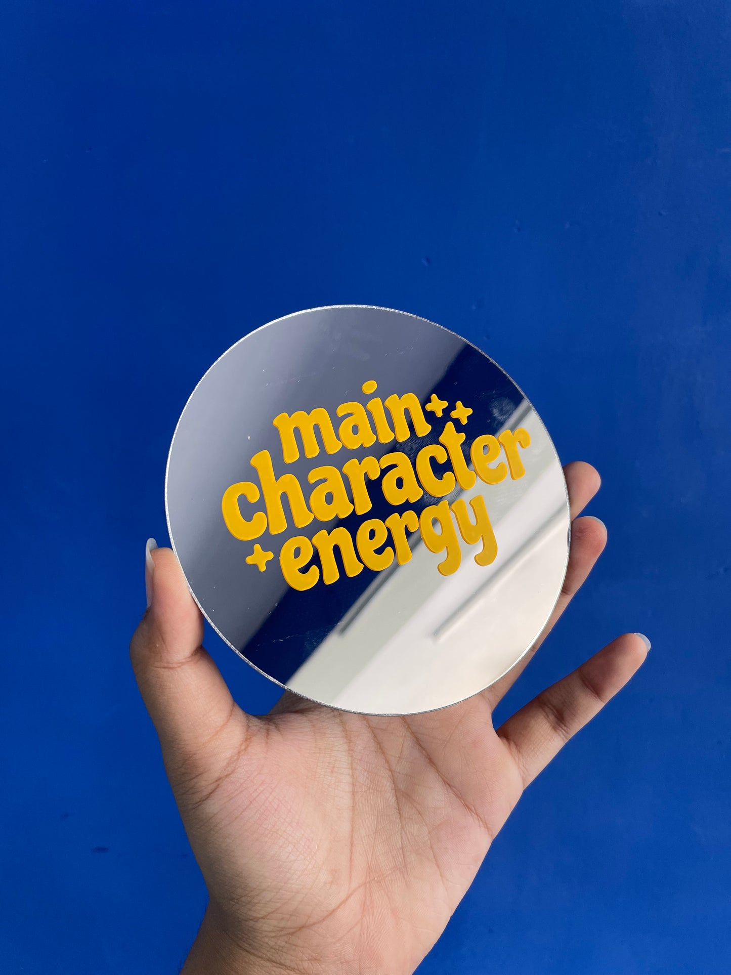 Main Character Energy Mirror-Round