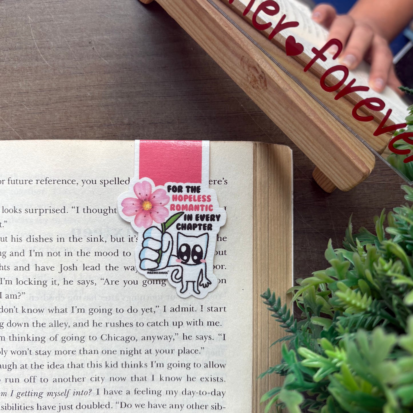Hopeless Romantic Bookmark