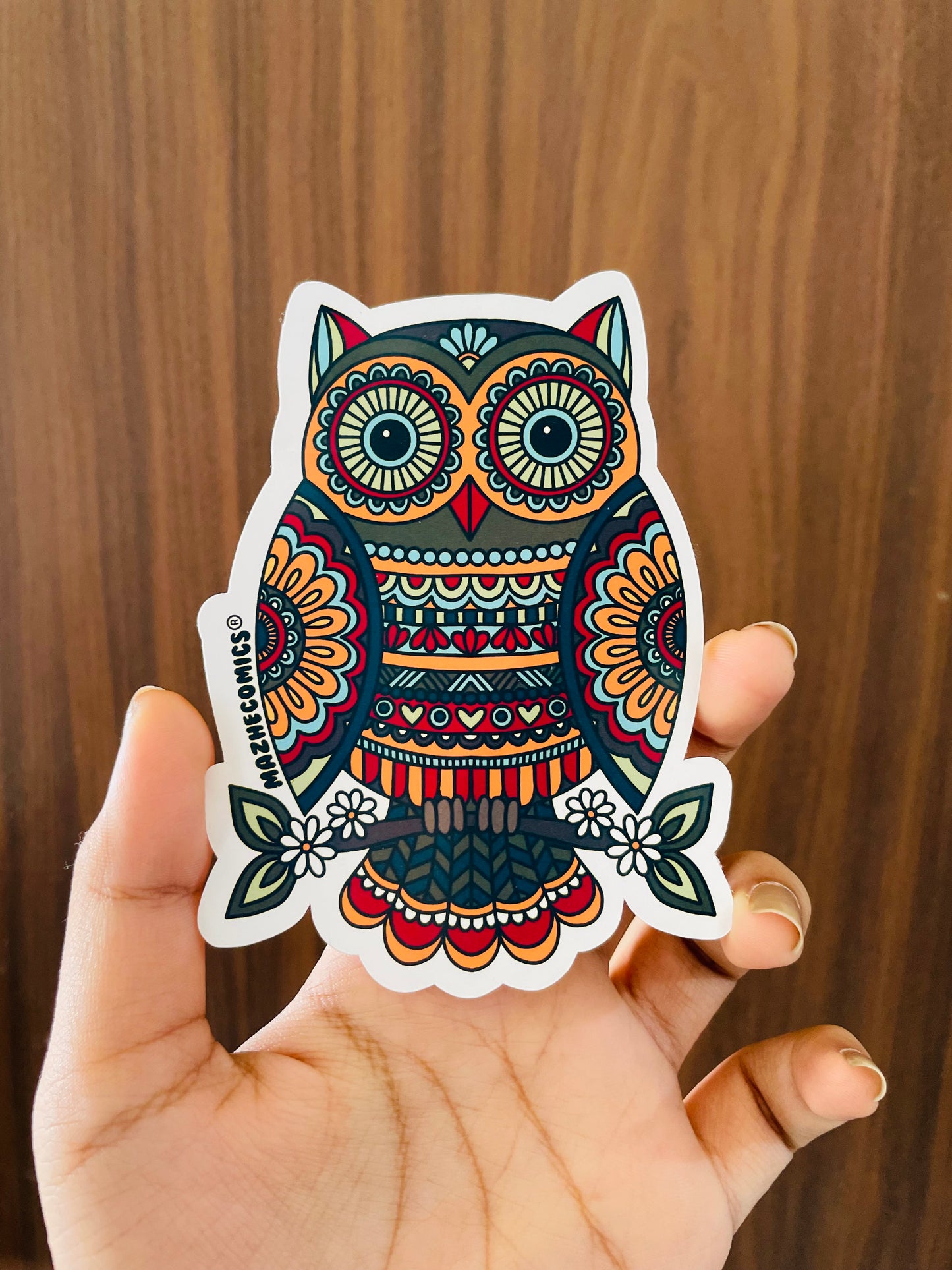AniMandala Stickers (4pcs)