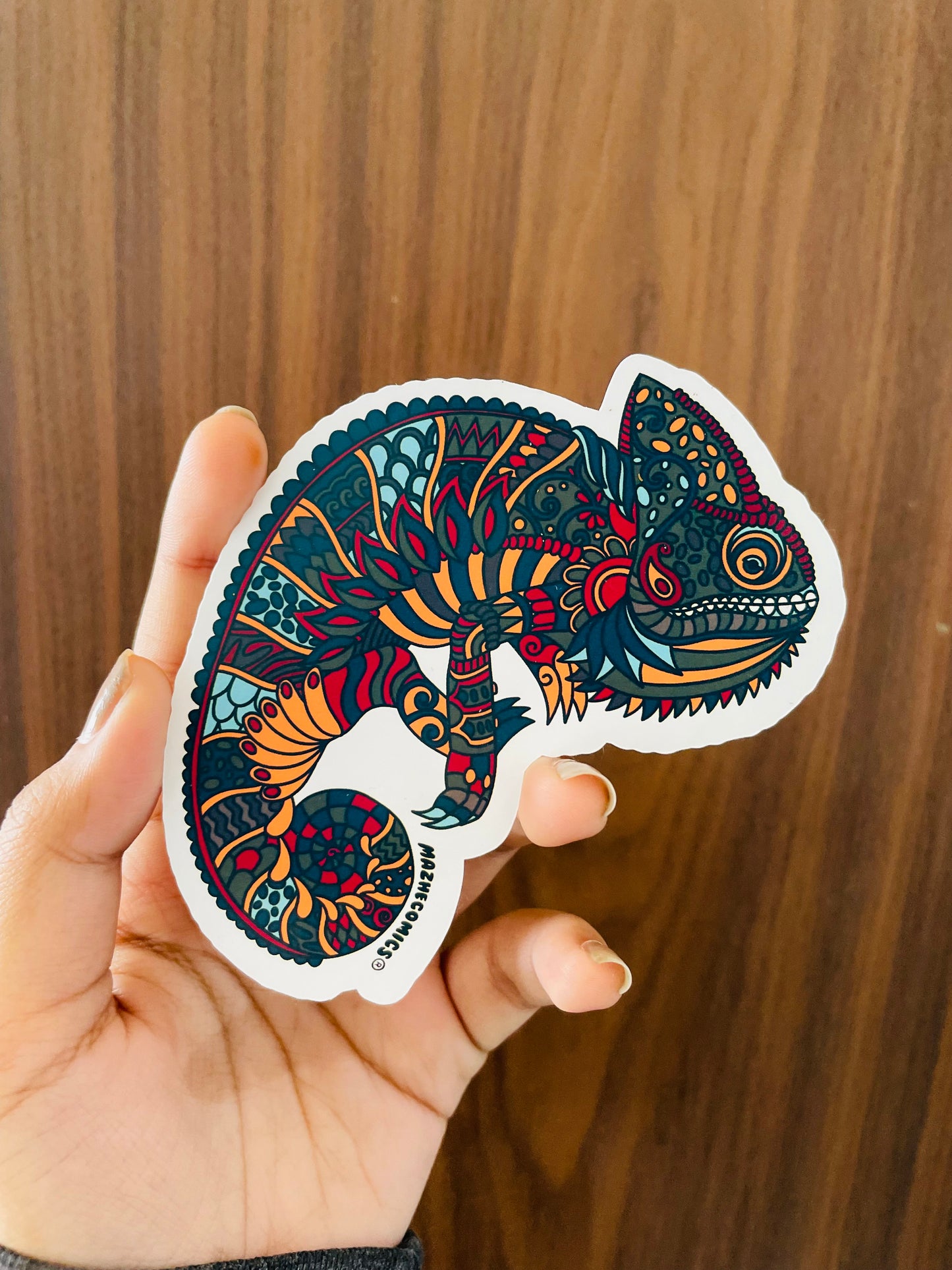 AniMandala Stickers (4pcs)