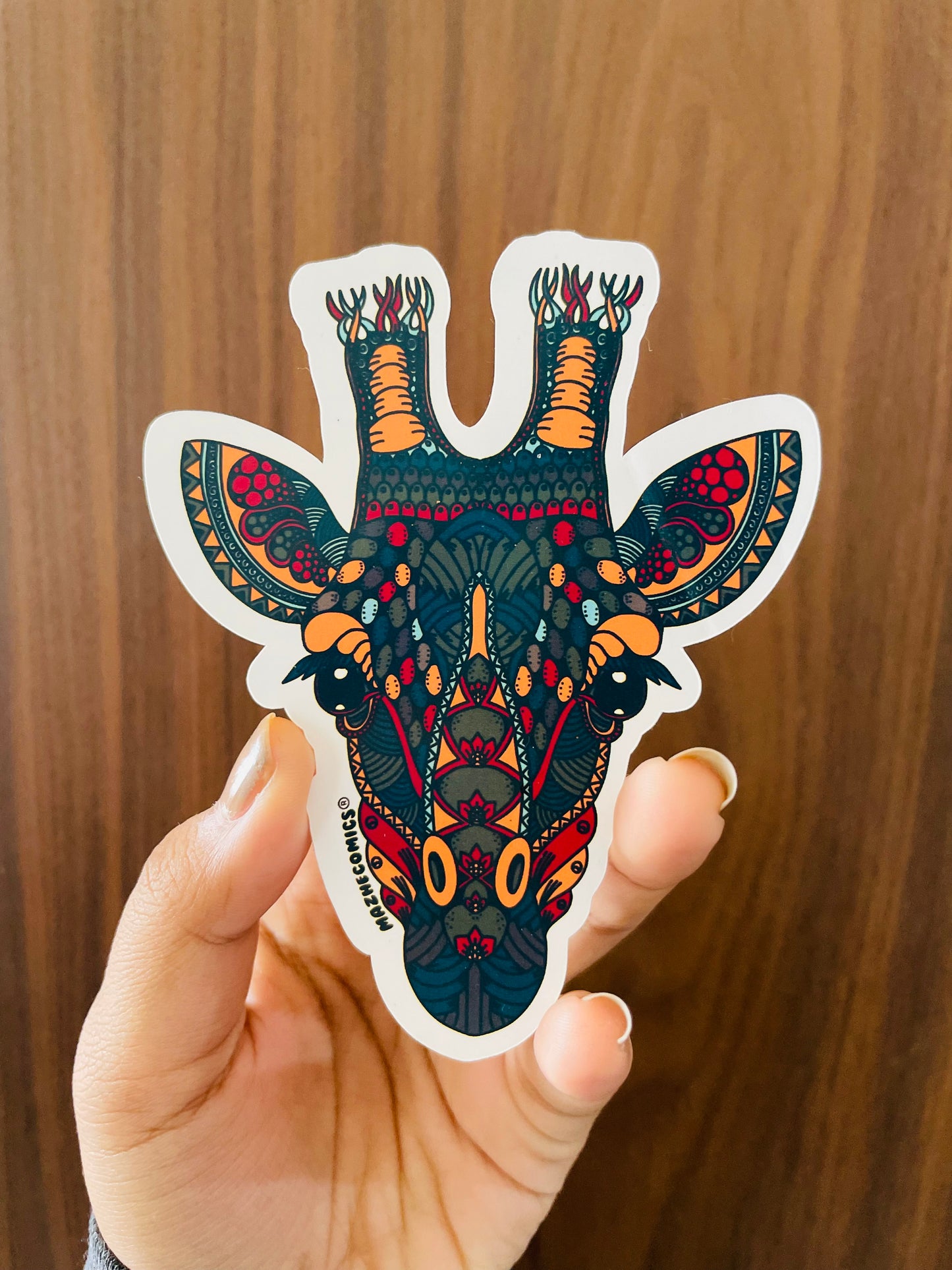 AniMandala Stickers (4pcs)