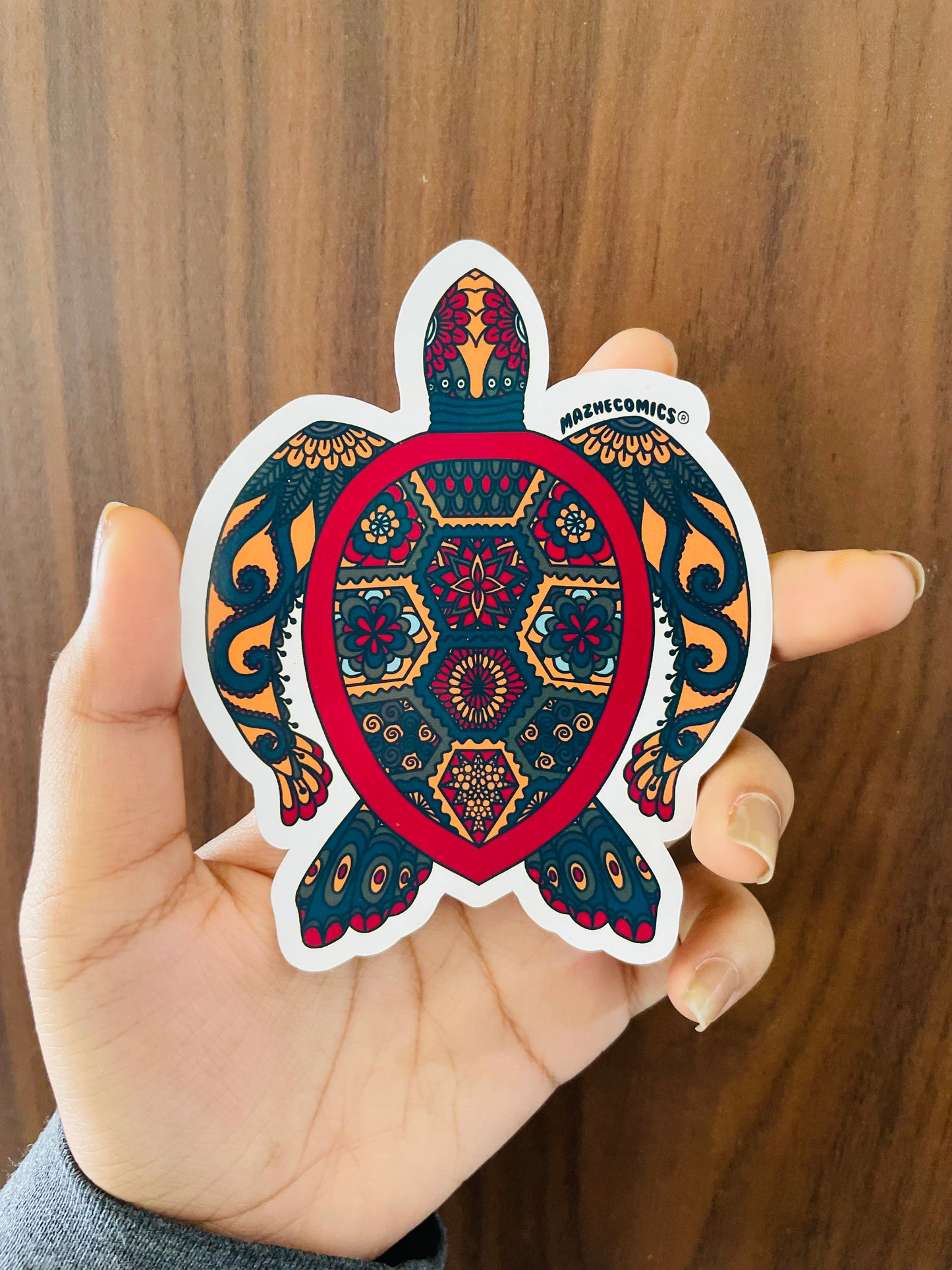 AniMandala Stickers (4pcs)