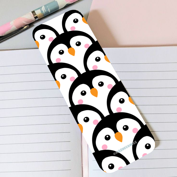Penguini Long Bookmark