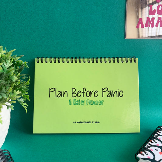 Plan Before Panic Daily Planner