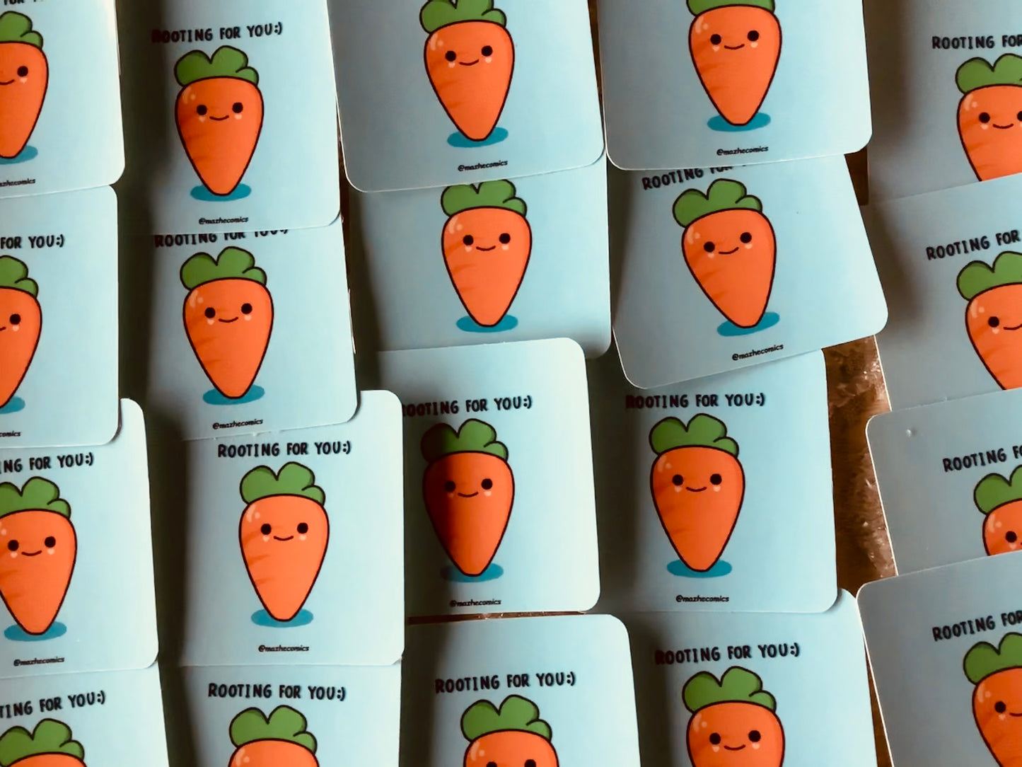Squared Punny Stickers (50pcs)