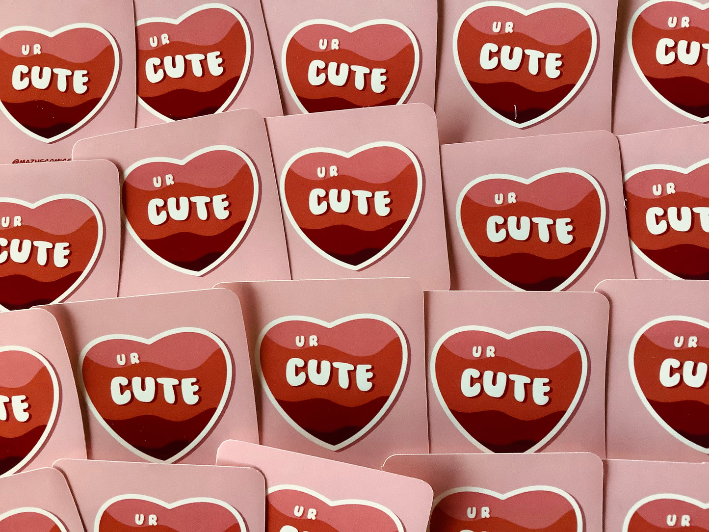 Squared Punny Stickers (50pcs)