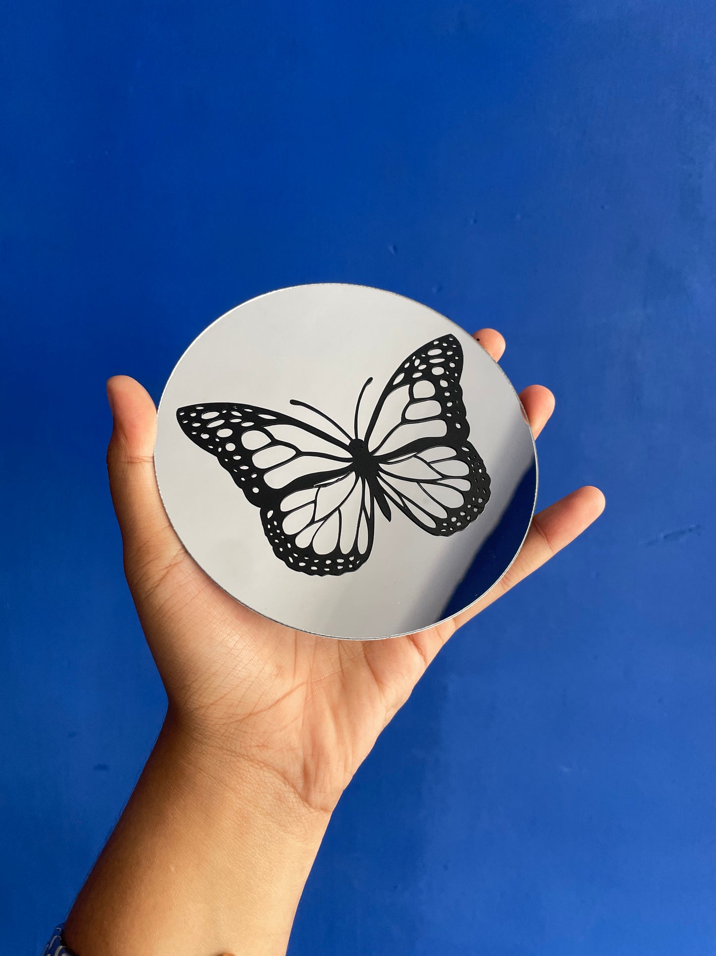 Butterfly Mirror-Round
