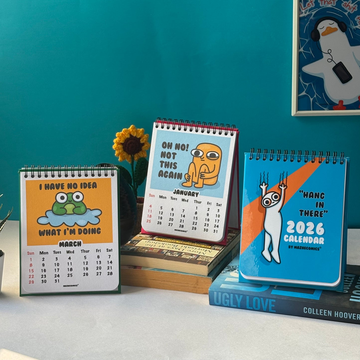 Hang In There 2026 Calendar