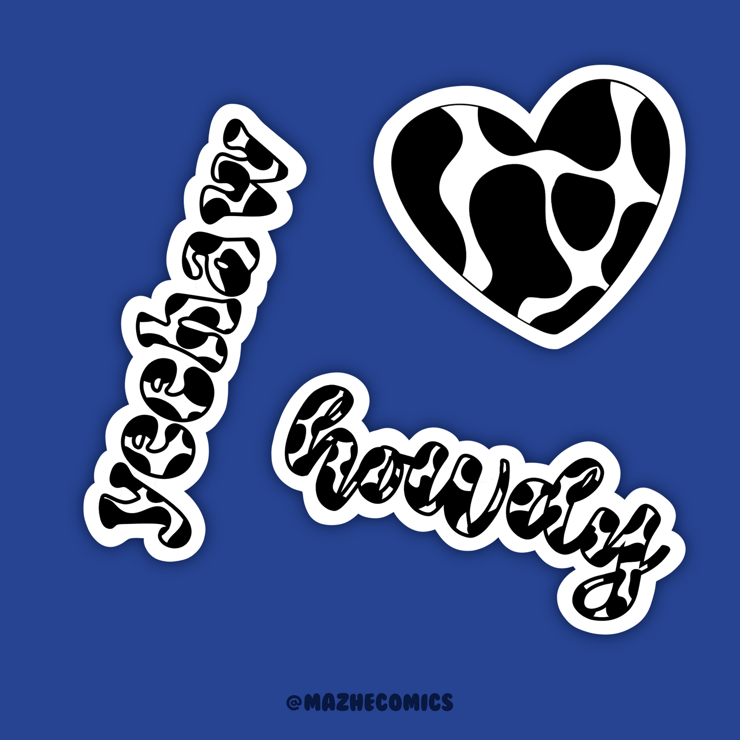 Moo Print (3pcs)