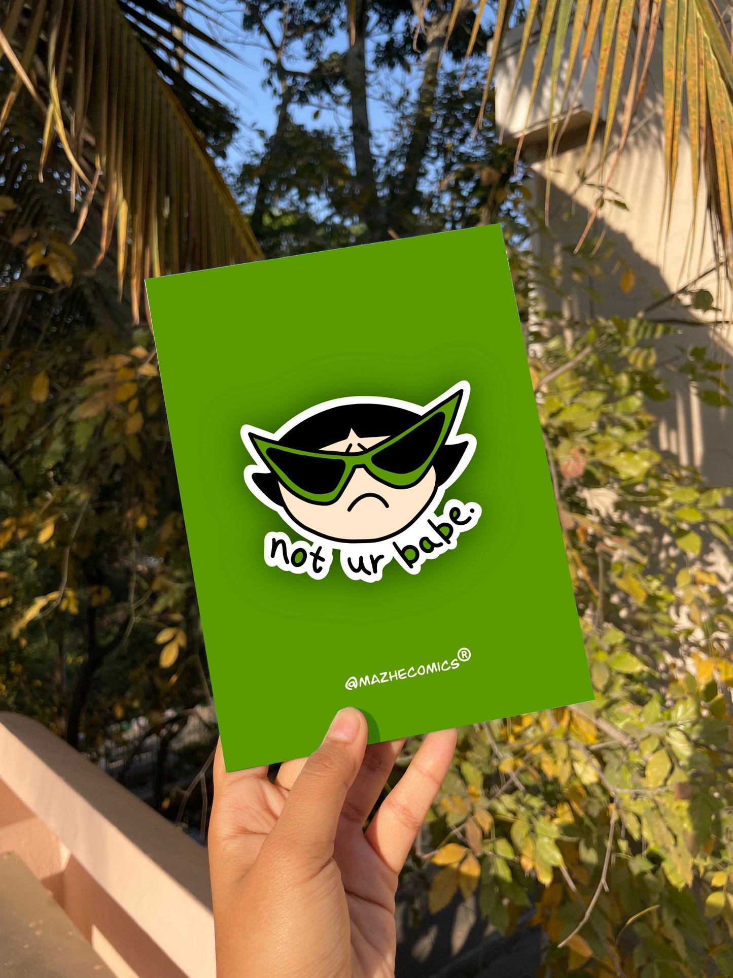 Not Your Babe - Poster Board