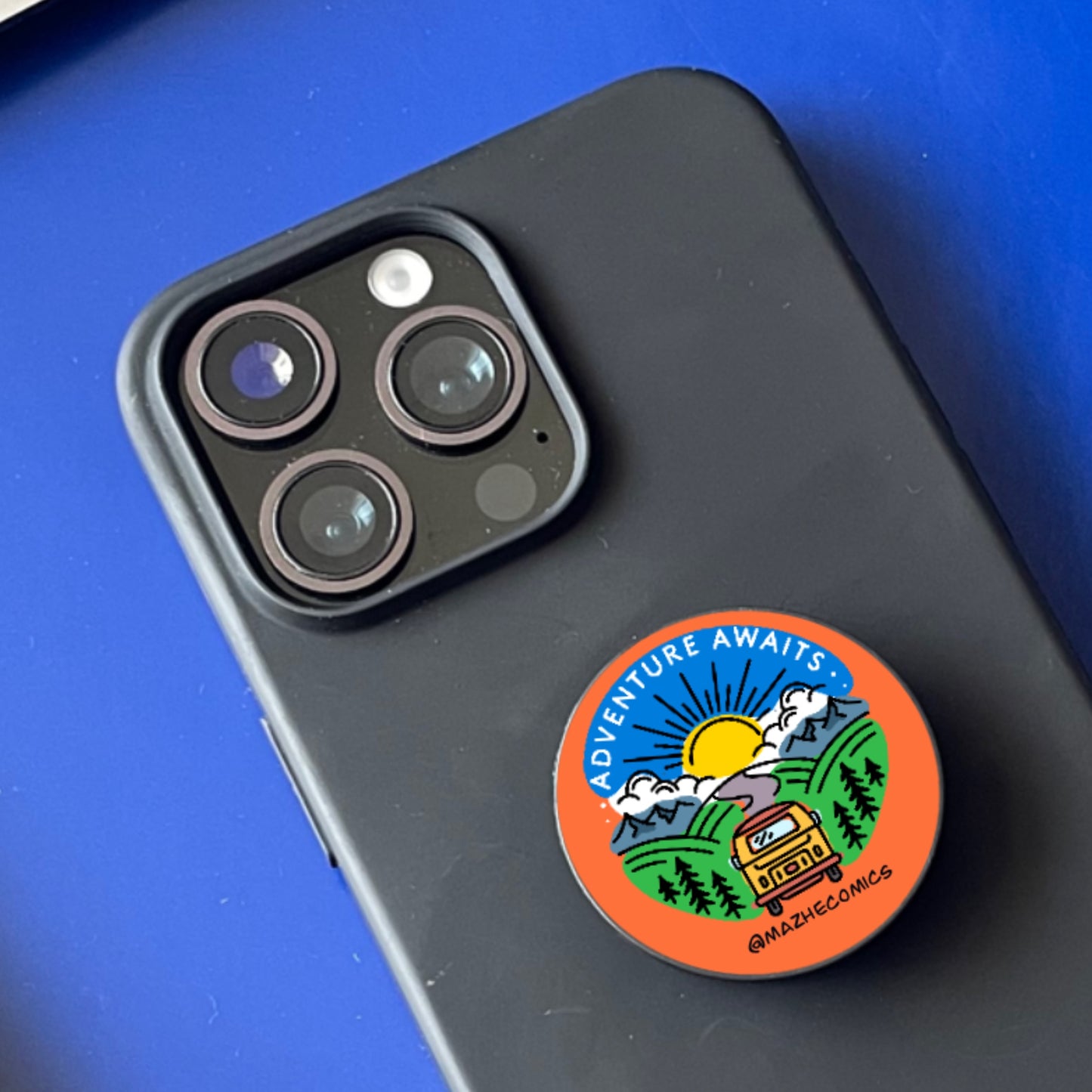 Adventure Awaits Phone Grip