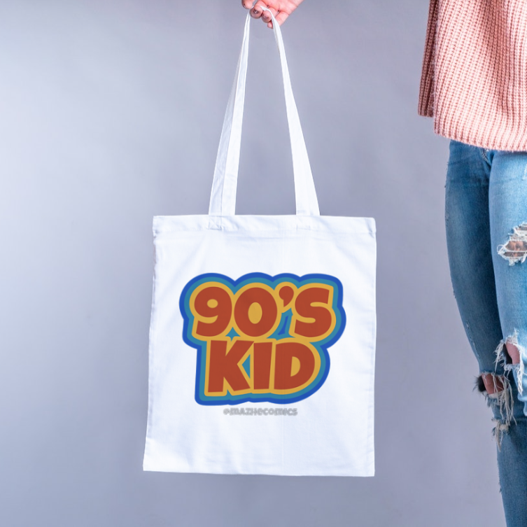 90's Kid Tote Bag