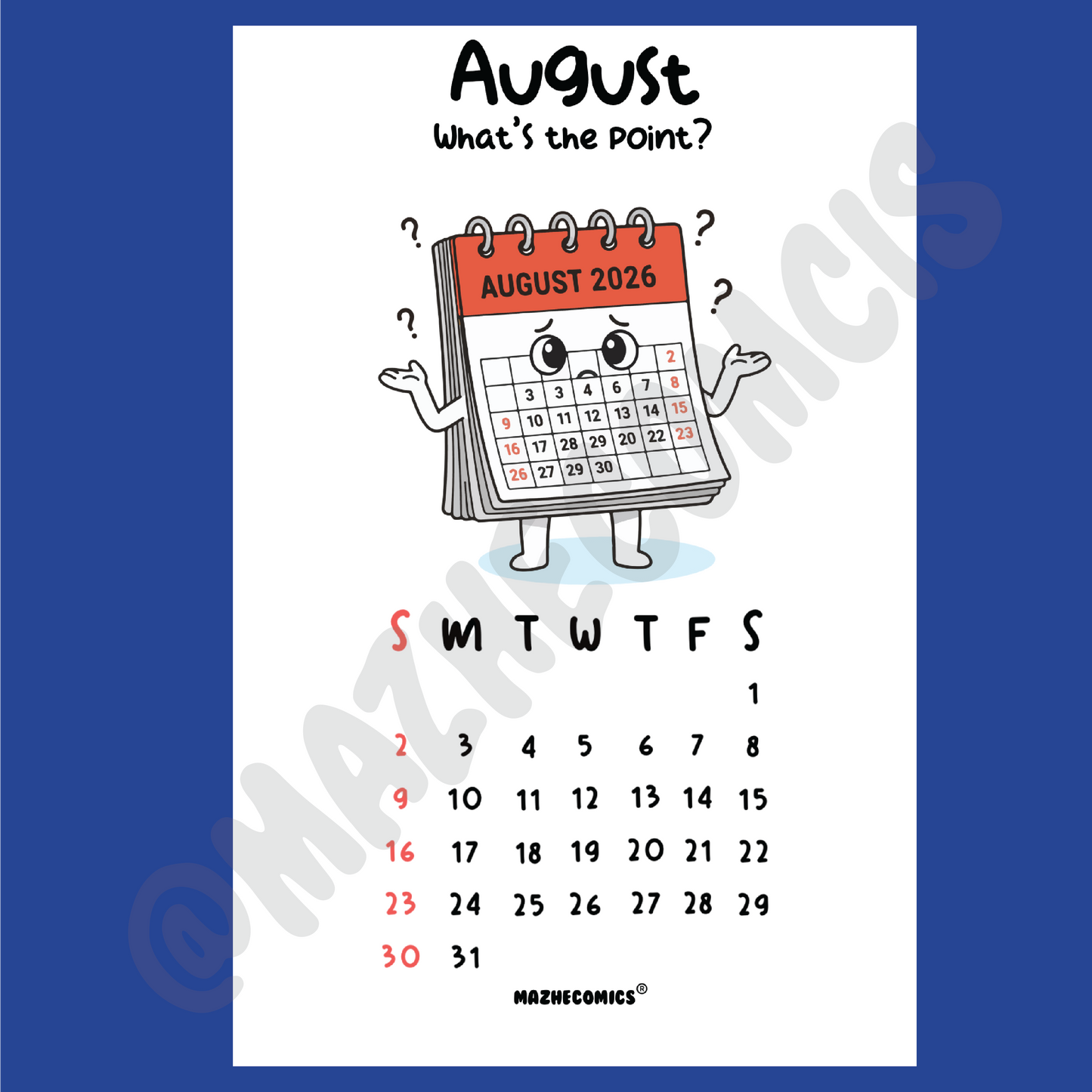 You’ve Got This 2026 Calender