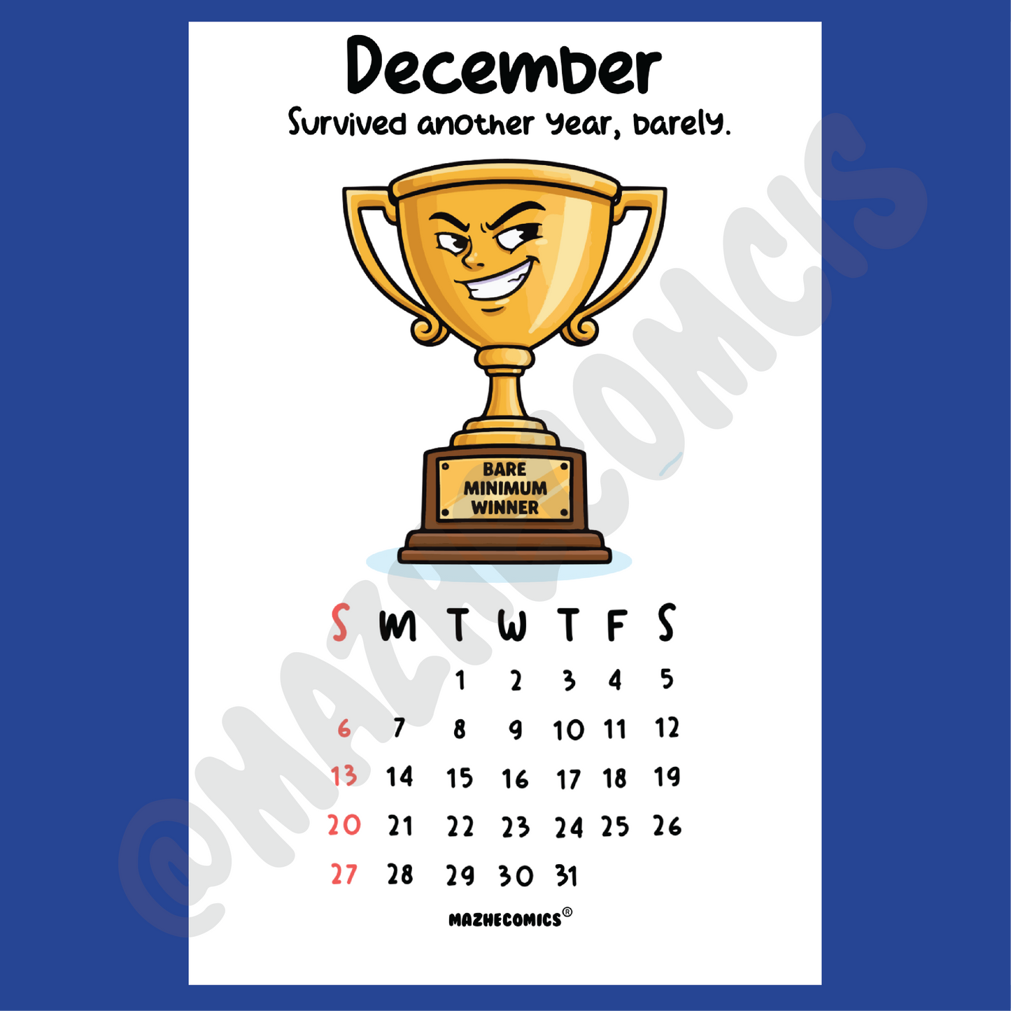 You’ve Got This 2026 Calender