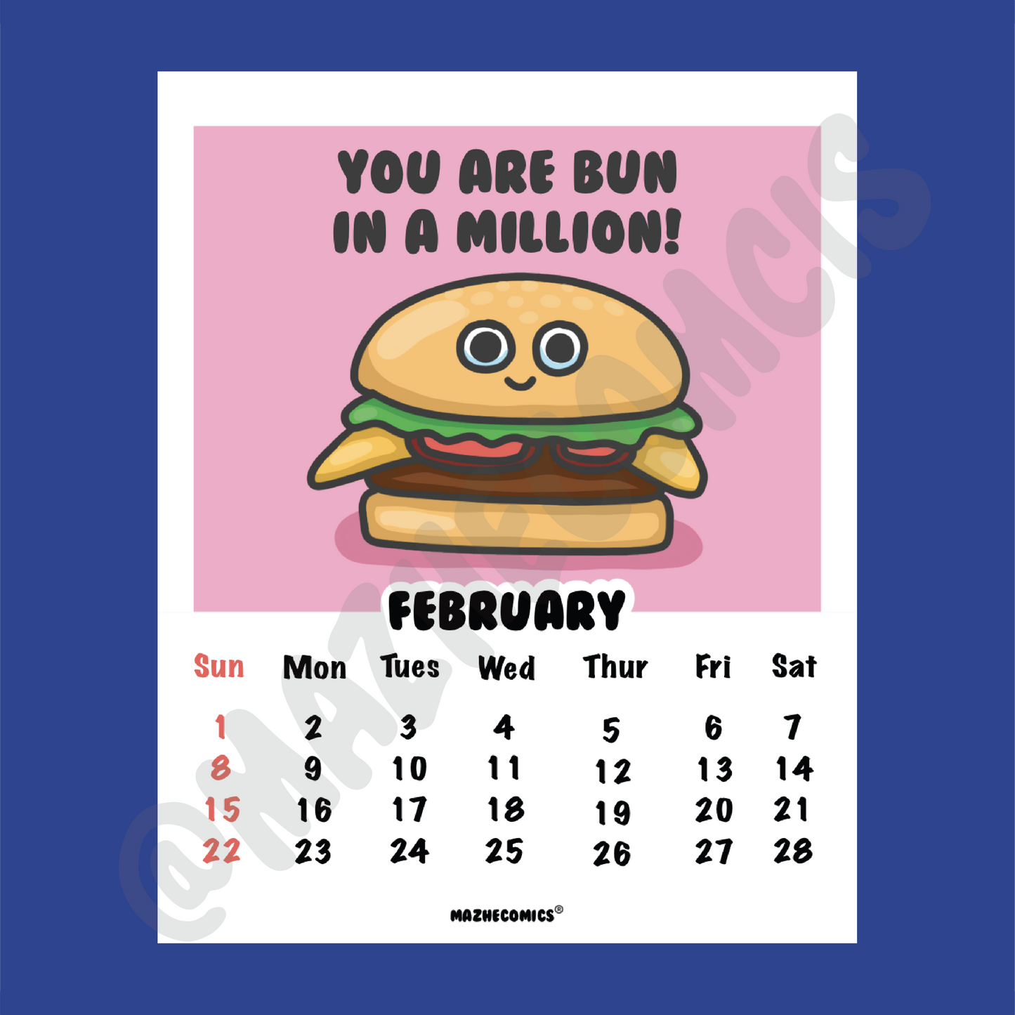 Hang In There 2026 Calendar