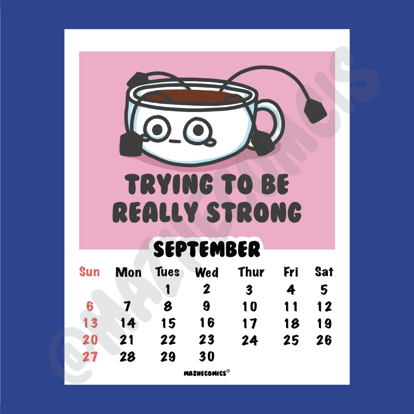 Hang In There 2026 Calendar