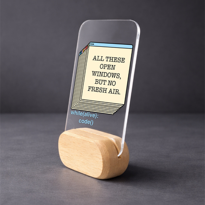 Coder Pro Desk Standee