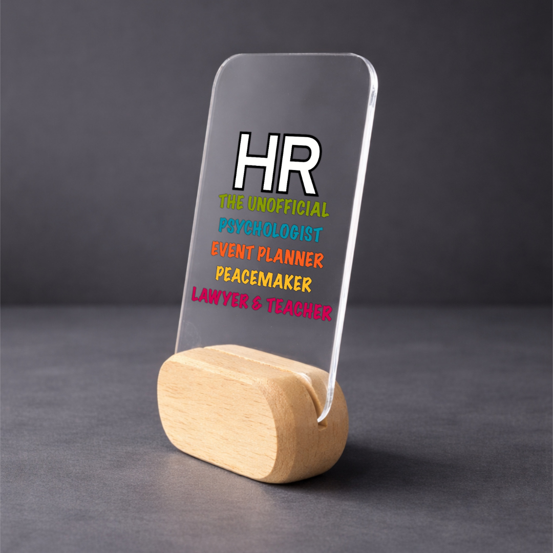 HR All Rounder Desk Standee