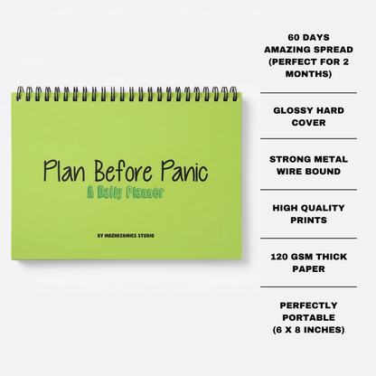 Plan Before Panic Daily Planner