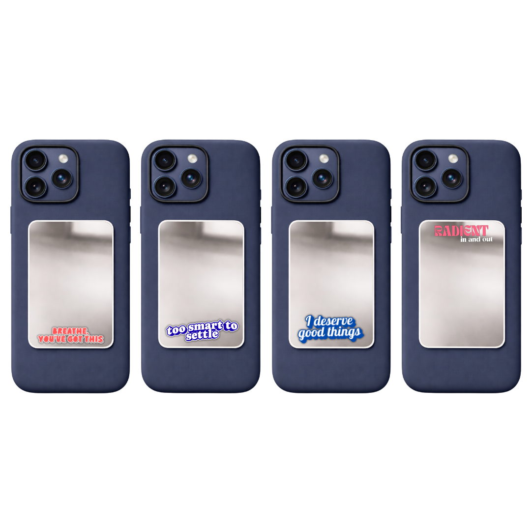 Gentle Reminder Phone Mirror Set