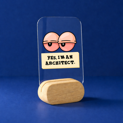 Architect's Mind Desk Standee