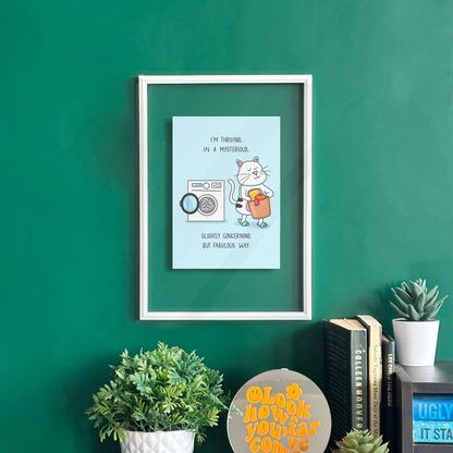 Thriving Kitty Frame
