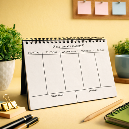My Weekly Planner