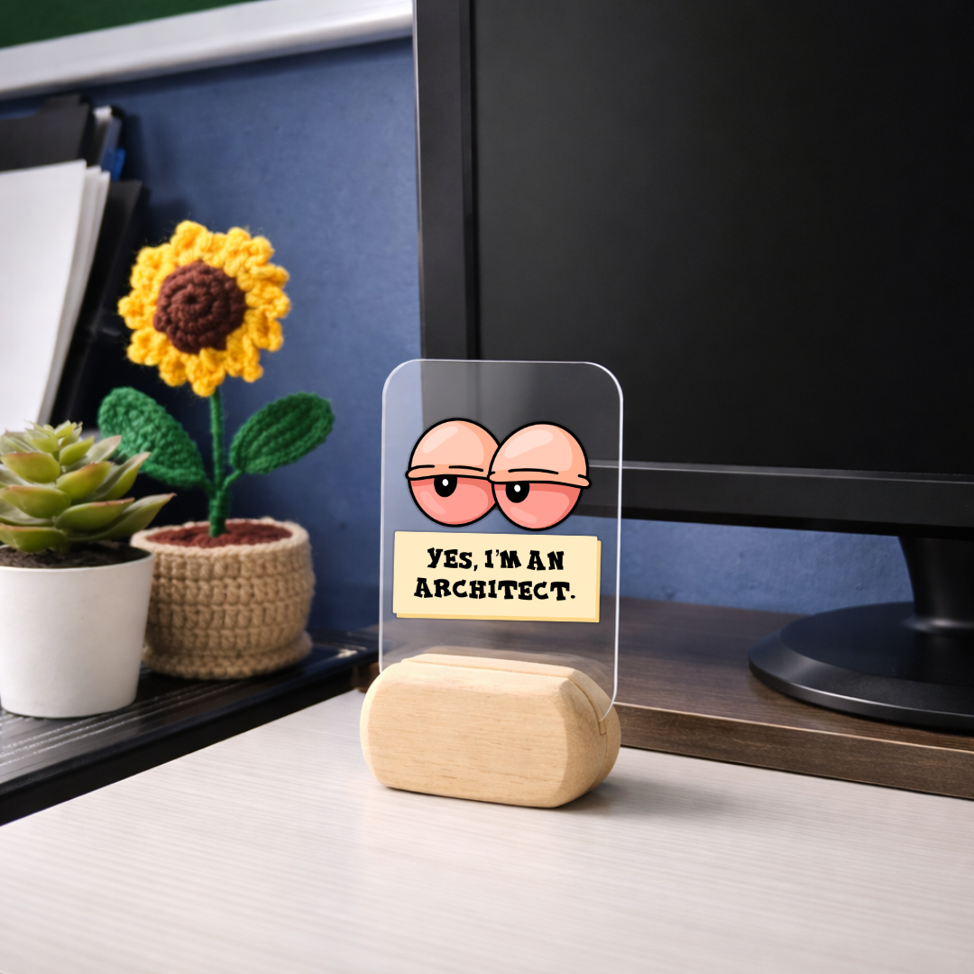 Architect's Mind Desk Standee