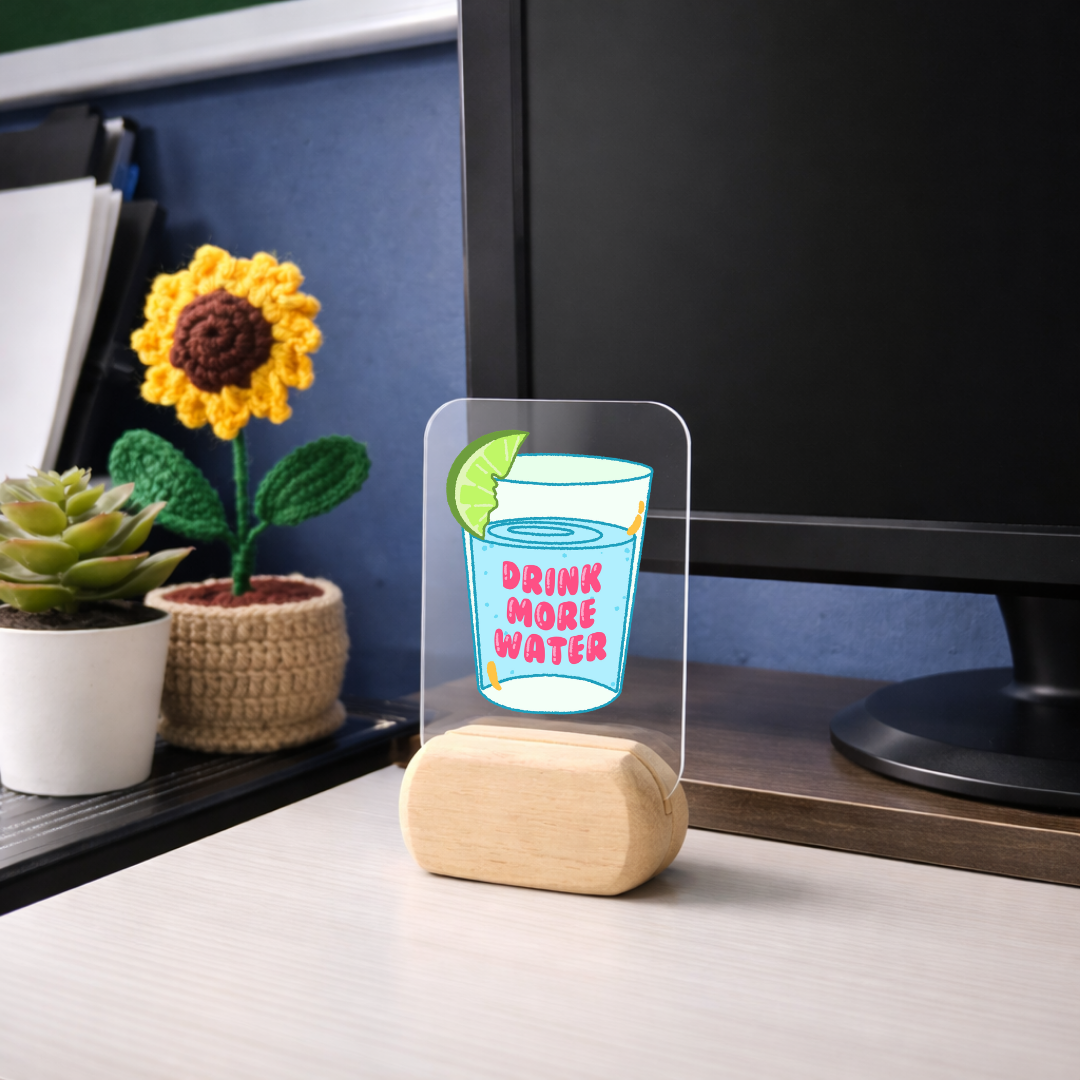 Drink Water, Babe Desk Standee
