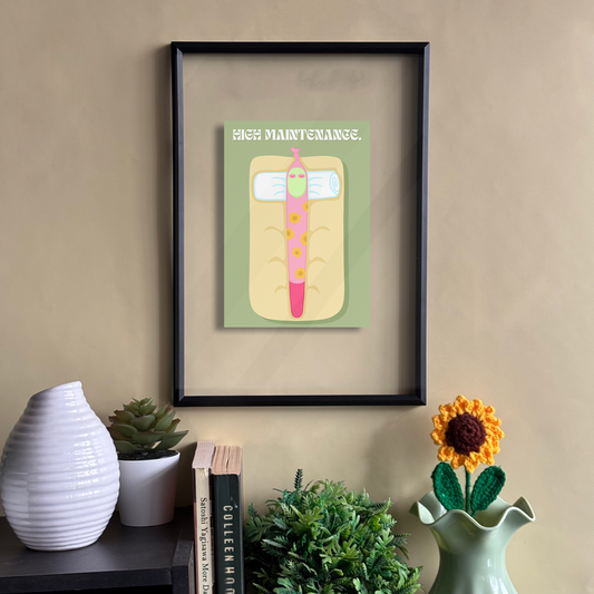 High Maintenance Floating Frame