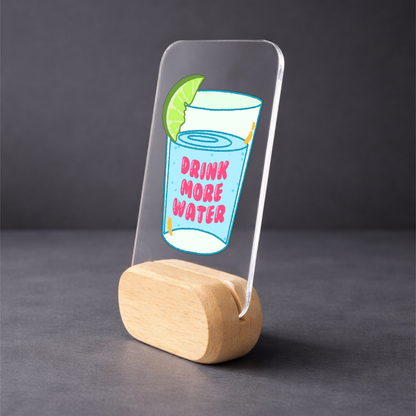 Drink Water, Babe Desk Standee