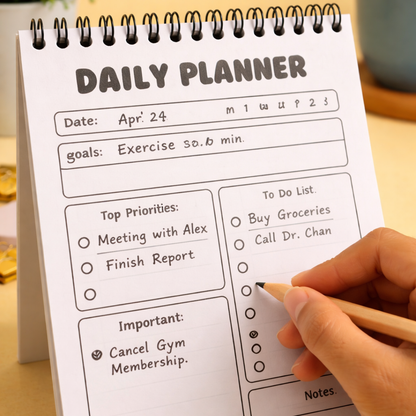 Organised Chaos Daily Planner