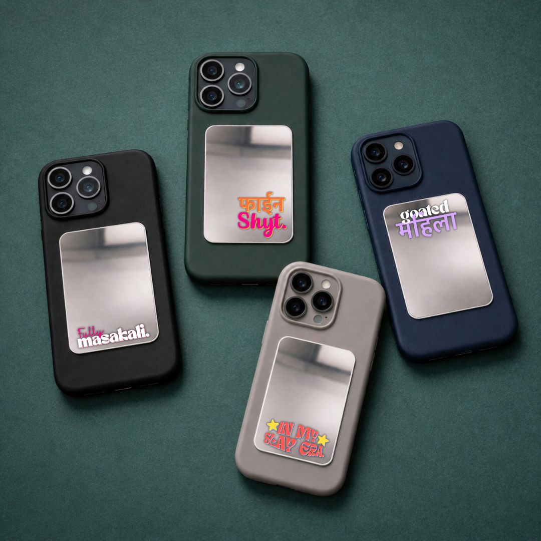 Hot Girl Energy Phone Mirror Set