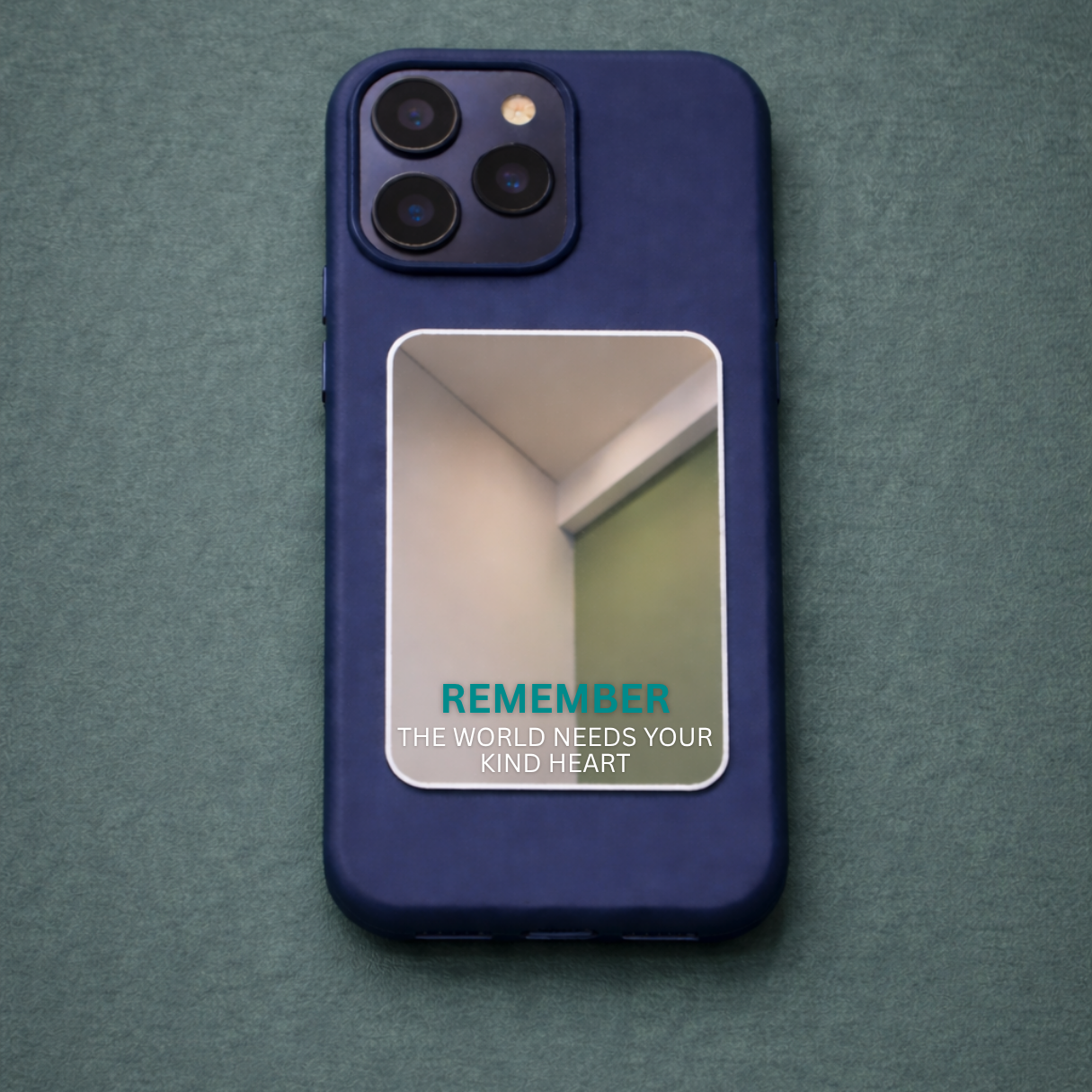 Kind Heart Phone Mirror