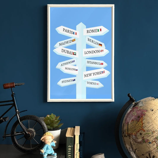 The World is waiting Frame
