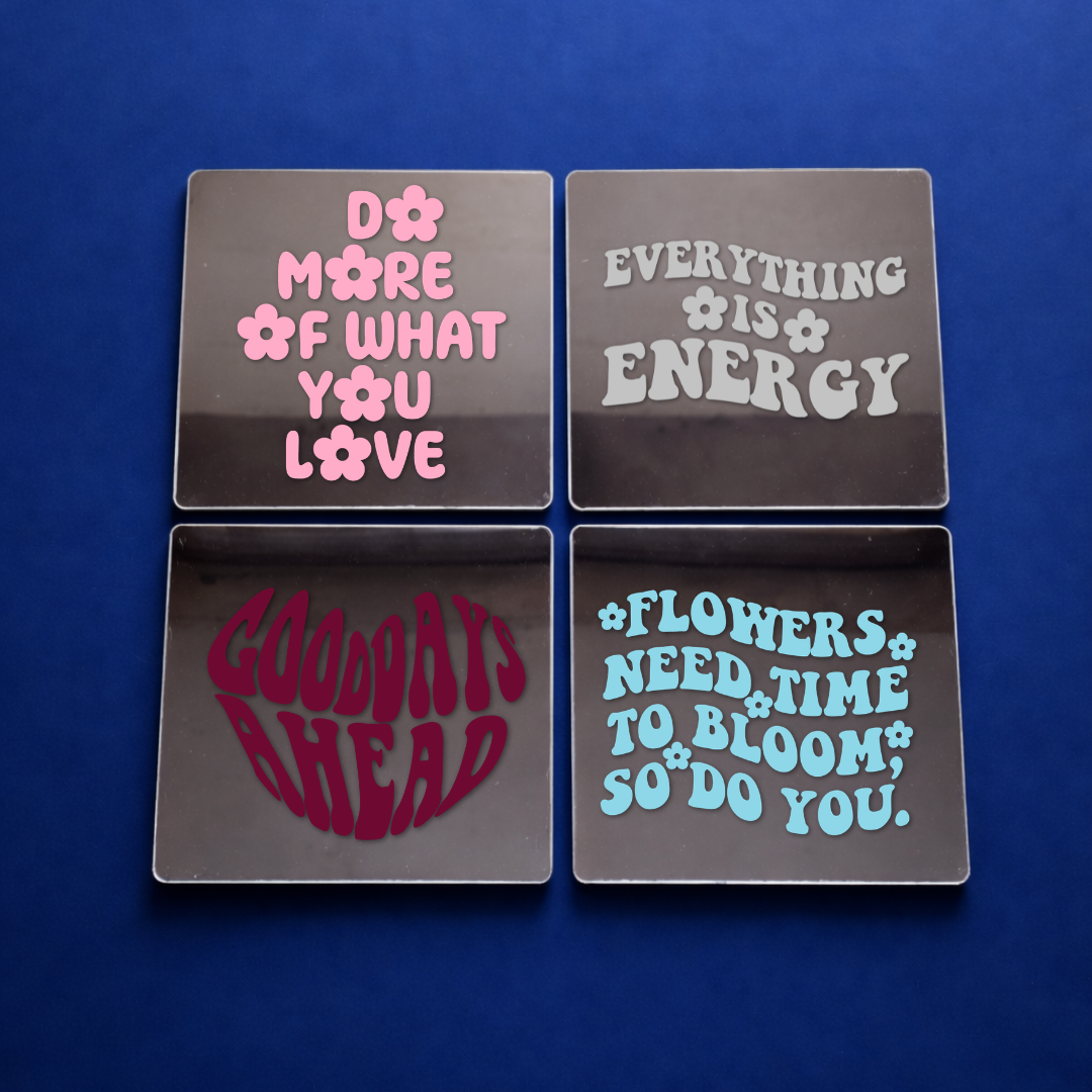 Healing Era Mirror Affirmation Mirror Set (4pcs)
