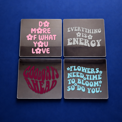 Healing Era Mirror Affirmation Mirror Set (4pcs)