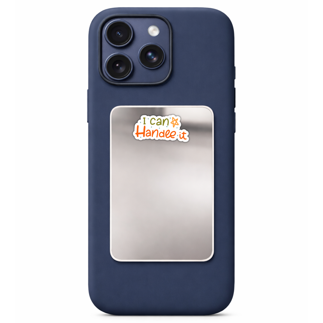 Positive Attitude Phone Mirror