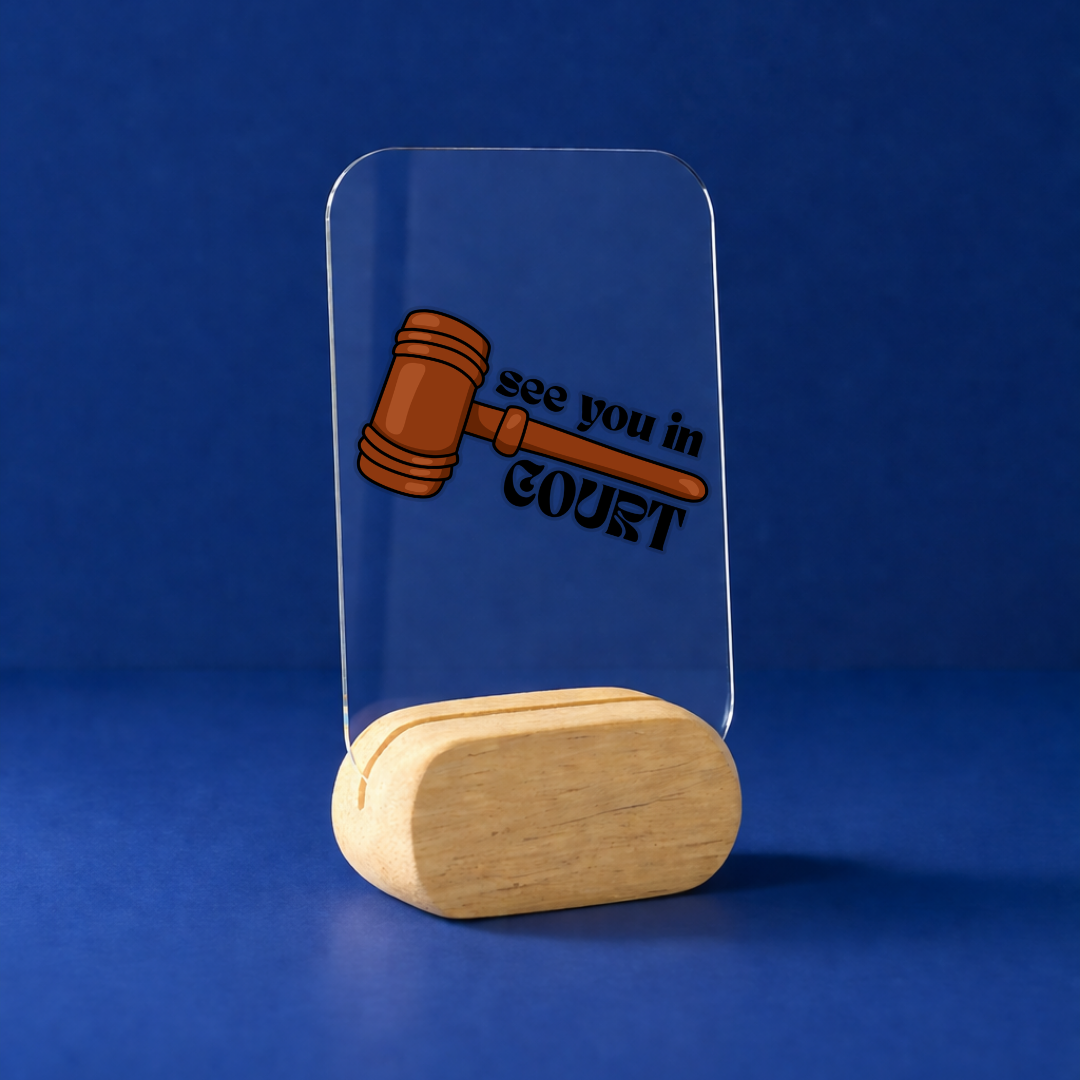 Lawyer's Life  Desk Standee
