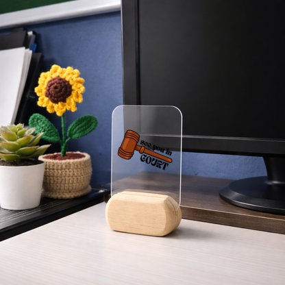 Lawyer's Life  Desk Standee
